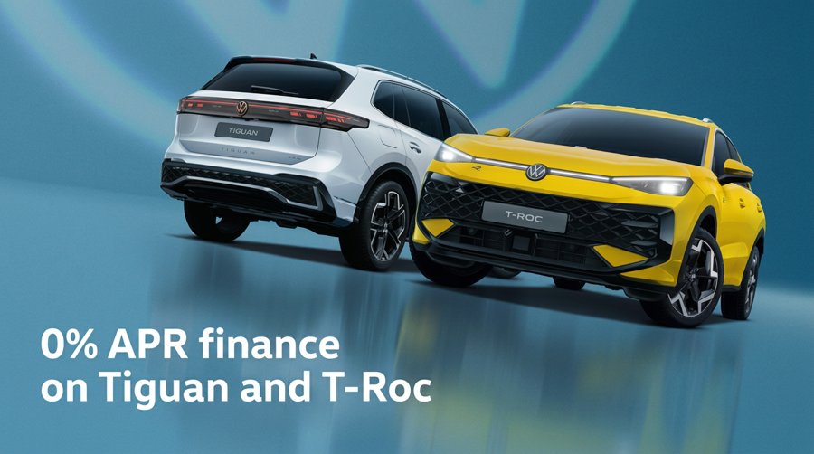 0% APR finance on Tiguan and T-Roc